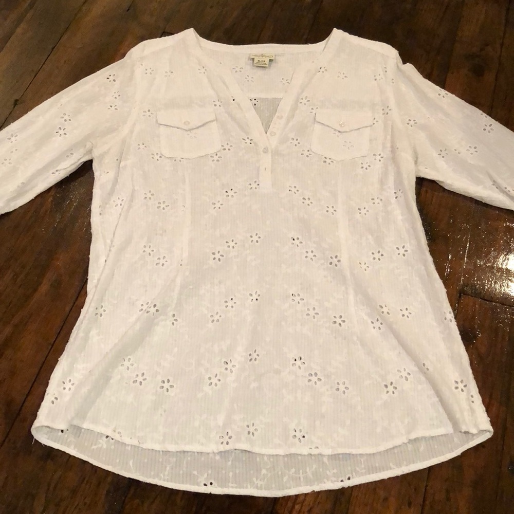 Ariat 1/4 button top